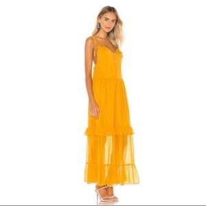 Tularosa Yellow Maxi Dress